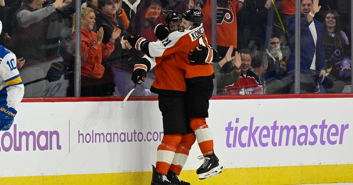 Travis Sanheim scores in OT to rally Philadelphia Flyers past St. Louis Blues