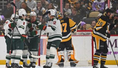 Penguins/Wild Recap: Pens lag behind, get blown out