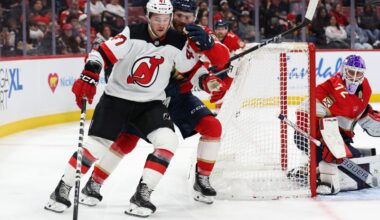 The Devils to Get Aggressive Without Jack Hughes or Cody Glass in the Lineup