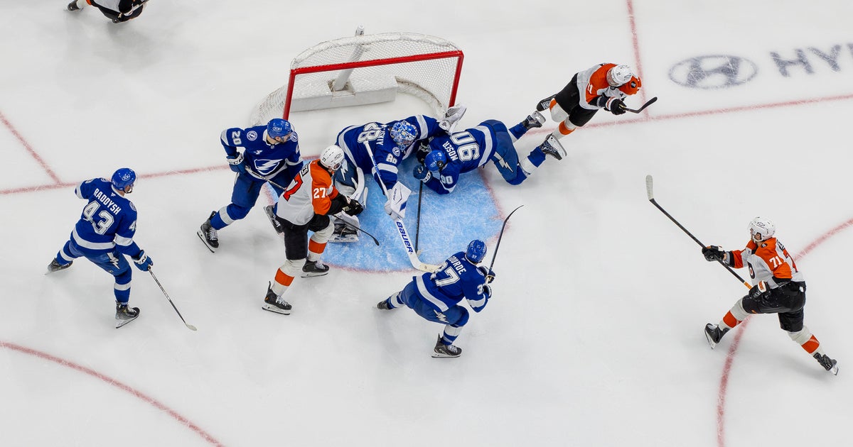 Philadelphia Flyers shutout in loss to Tampa Bay Lightning as Andrei Vasilevskiy makes 20 saves