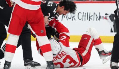 New Jersey Devils Survive Late Push In 4-3 Victory Over Detroit Red Wings