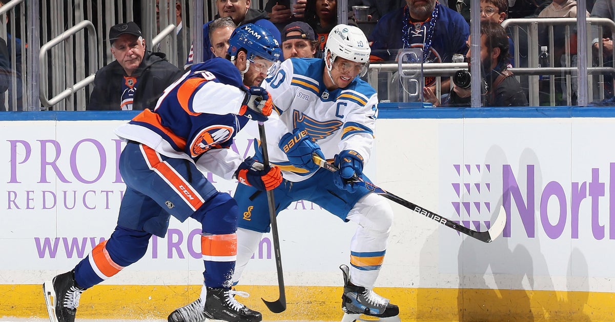 Blues top Islanders 2-1 to snap four-game losing streak