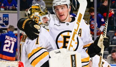 Recap: Swayman shuts down Isles as Bruins win, 3-1
