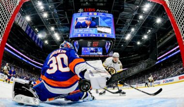 Bruins 3, Islanders 1: Stymied and swept by Swayman