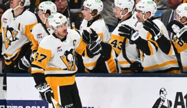 Sidney Crosby scores 2 goals as Penguins beat Blue Jackets 4-3 in OT