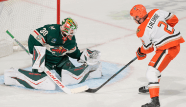Wallstedt makes 28 saves for 2nd straight shutout, Wild blank Ducks
