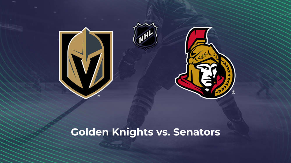 Golden Knights vs. Senators NHL Predictions, Picks and Odds