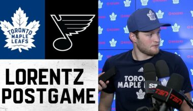 Steven Lorentz | Post Game vs. St. Louis Blues | November 18, 2025