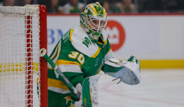 Wallstedt makes 35 saves, Wild shut out Flames