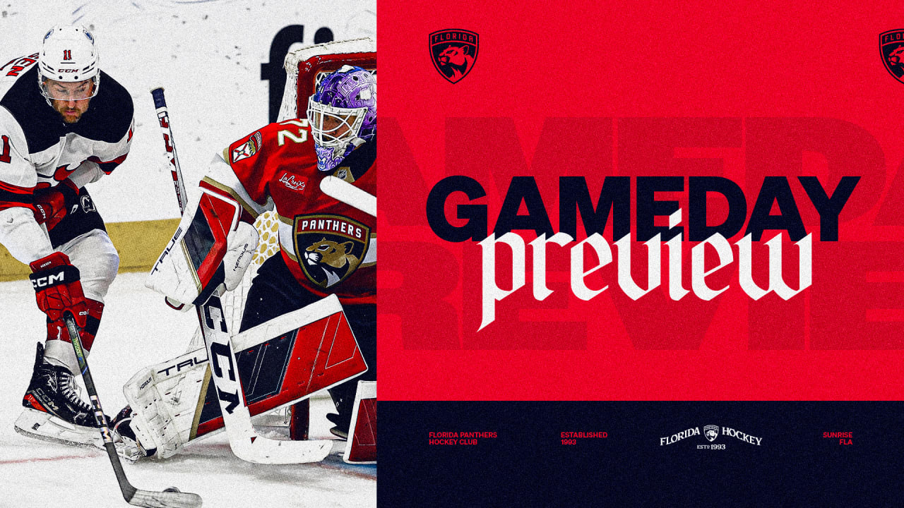 PREVIEW: Devine to make NHL debut as Panthers dance with Devils