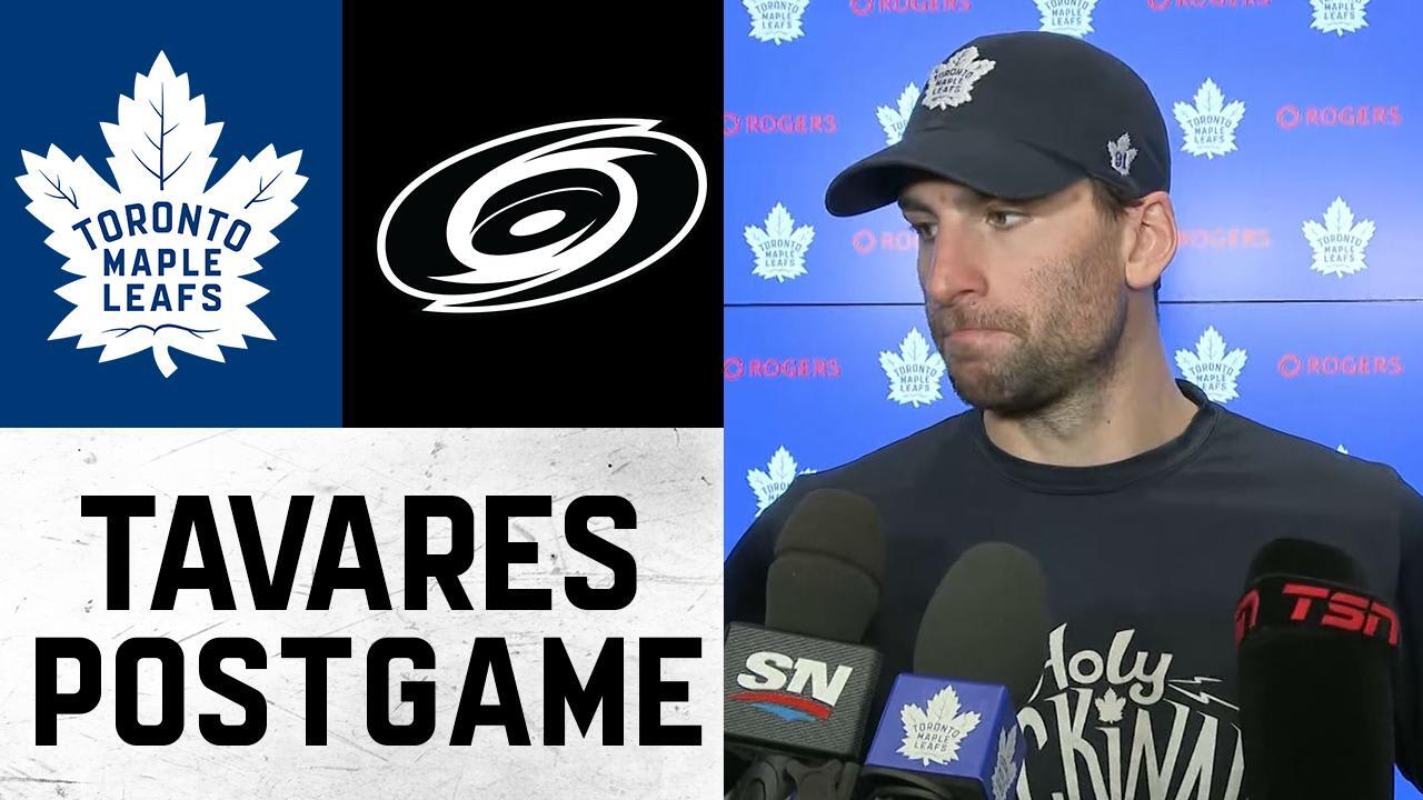John Tavares | Post Game vs. Carolina Hurricanes | November 09, 2025
