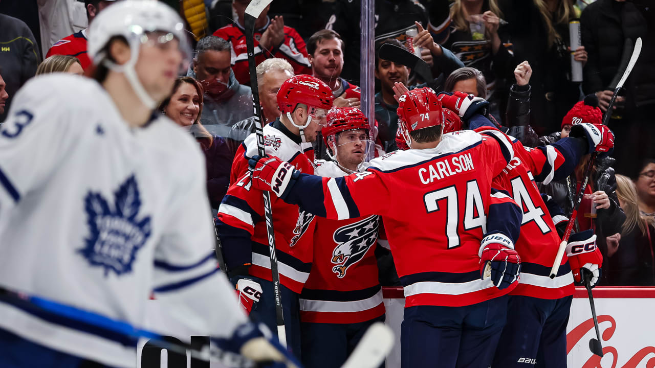 Chychrun scores in 5th straight, lifts Capitals past Maple Leafs