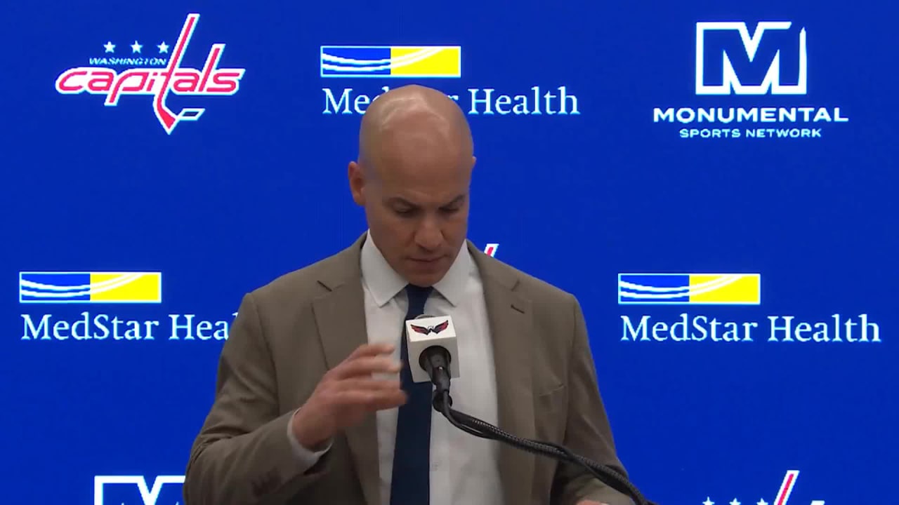 Spencer Carbery | Postgame | Washington Capitals