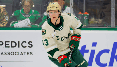 MINNESOTA WILD RECALLS HUNTER HAIGHT FROM IOWA