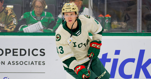 MINNESOTA WILD RECALLS HUNTER HAIGHT FROM IOWA