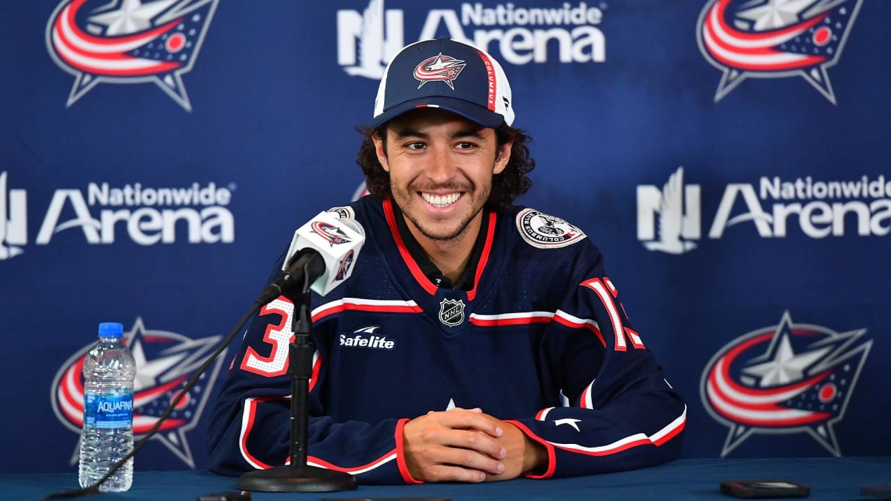 The Day Johnny Hockey Became a Blue Jacket!