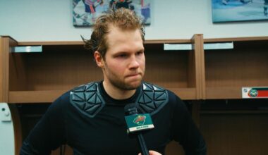 Gustavsson at Practice 11/14 | Minnesota Wild