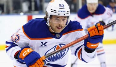Oilers Roster Crunch Could Mean Top Rookie Heading Out