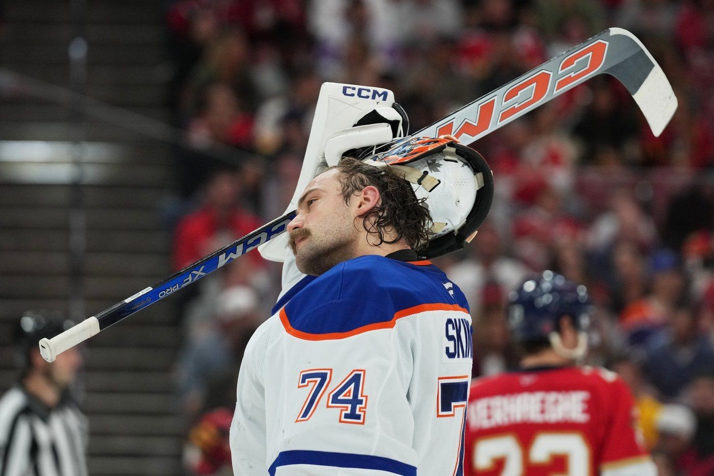 Oilers end winless streak with a 6-3 victory over the Panthers in Cup rematch