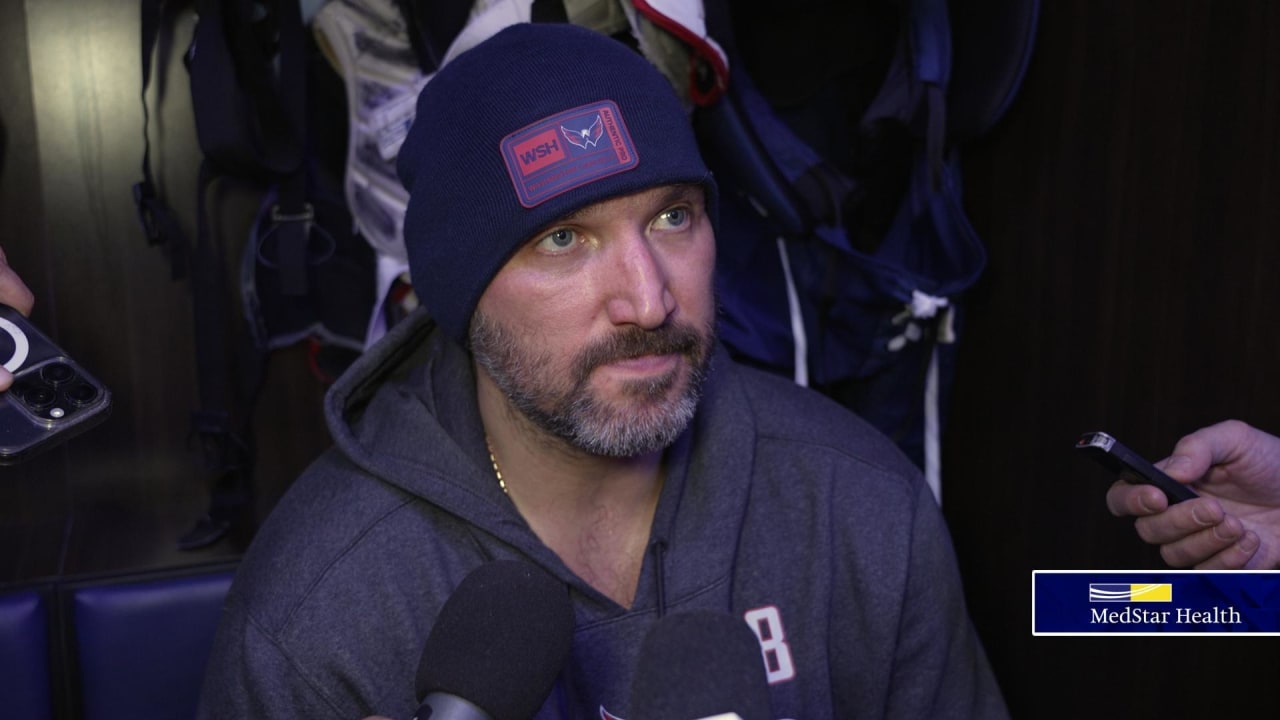 Alex Ovechkin | Postgame | Washington Capitals