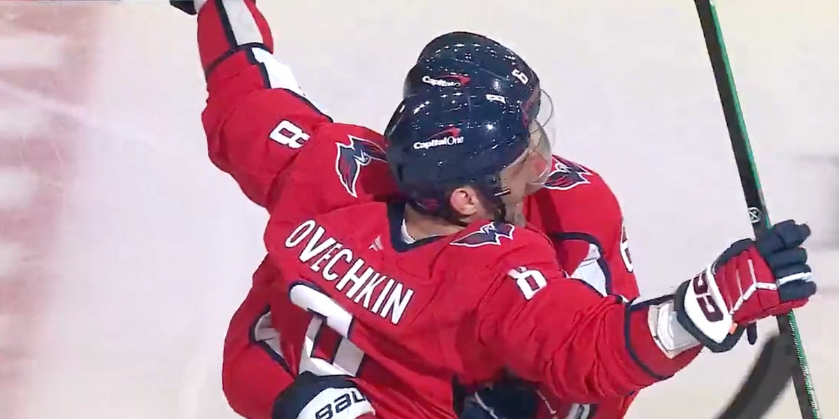 Ovechkin, Capitals Power Past Jets