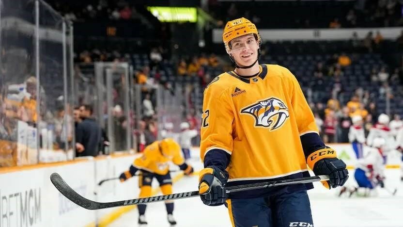 Hockey star with local roots scores first NHL goal