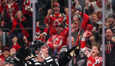 Devils Defeat Blues 3-2 in OT & Tight Bond Is Everything as Team Pushes Past Adversity