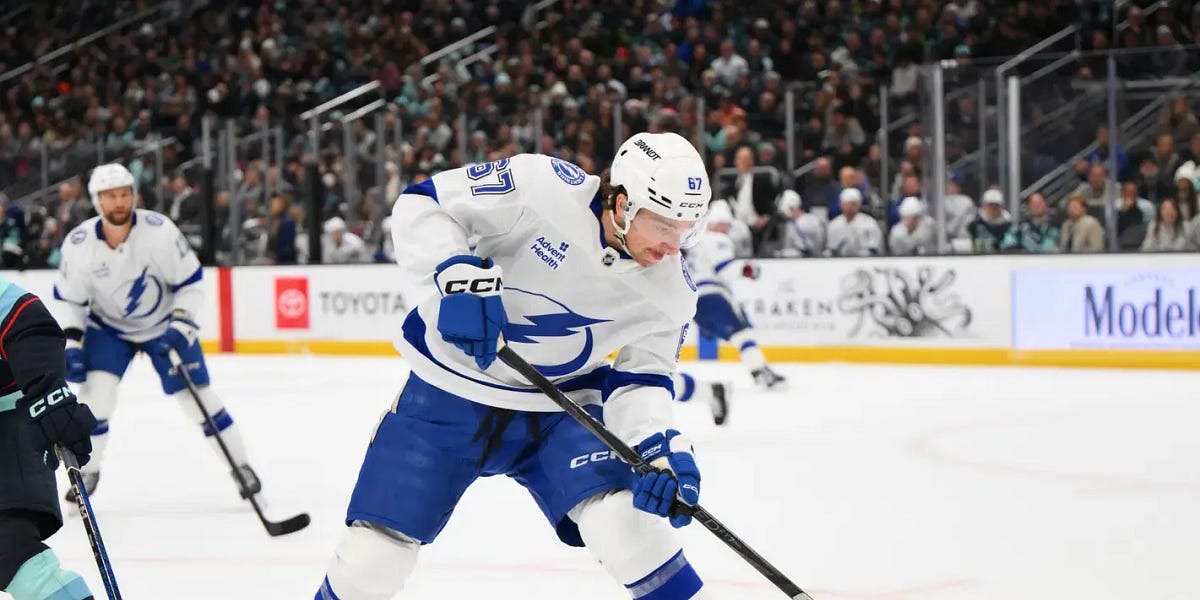 Declan Carlile recalled by Tampa to the NHL roster