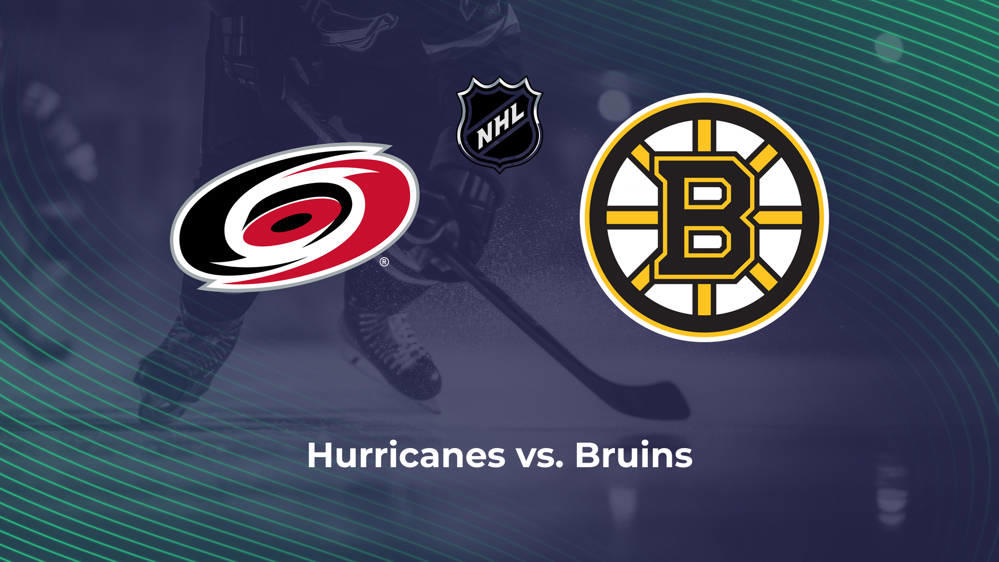 Hurricanes vs. Bruins NHL Predictions, Picks and Odds