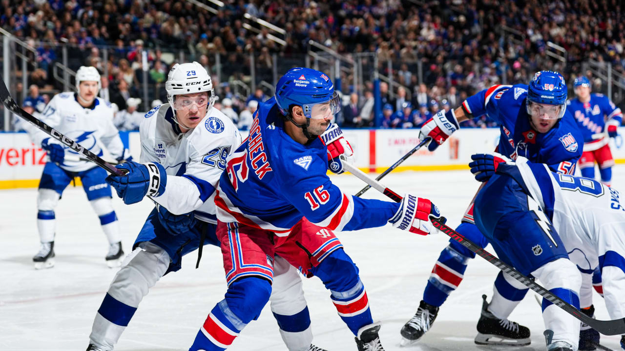 Rangers vs. Lightning: Postgame Notes