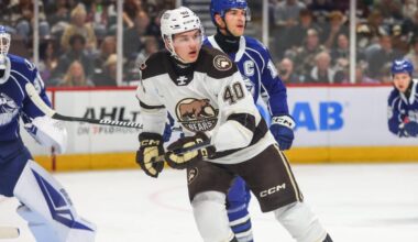 Spencer Carbery on Ilya Protas potentially being called up to the Capitals: ‘The time will come’