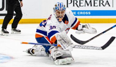 Ilya Sorokin New York Islanders goalie
