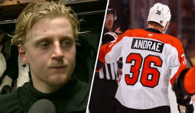 Watch Flyers’ Emil Andrae reflect on win and first goal of season – NBC Sports Philadelphia