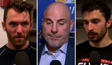 Watch Rick Tocchet and his players discuss slow starts for Flyers – NBC Sports Philadelphia