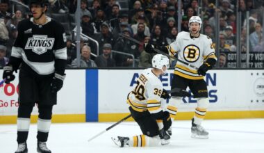 Recap: Bruins beat Kings in OT behind two Geekie goals