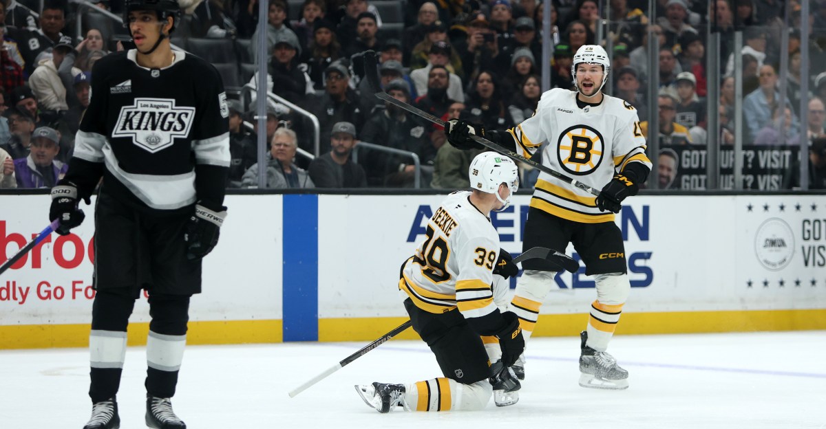 Recap: Bruins beat Kings in OT behind two Geekie goals