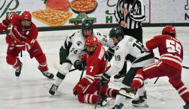 Michigan State Hockey Swept at Home by the Wisconsin Badgers