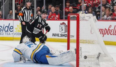 Finding Wins: Simon Nemec Scores Overtime Goal to Deliver 3-2 Devils Win Over Blues