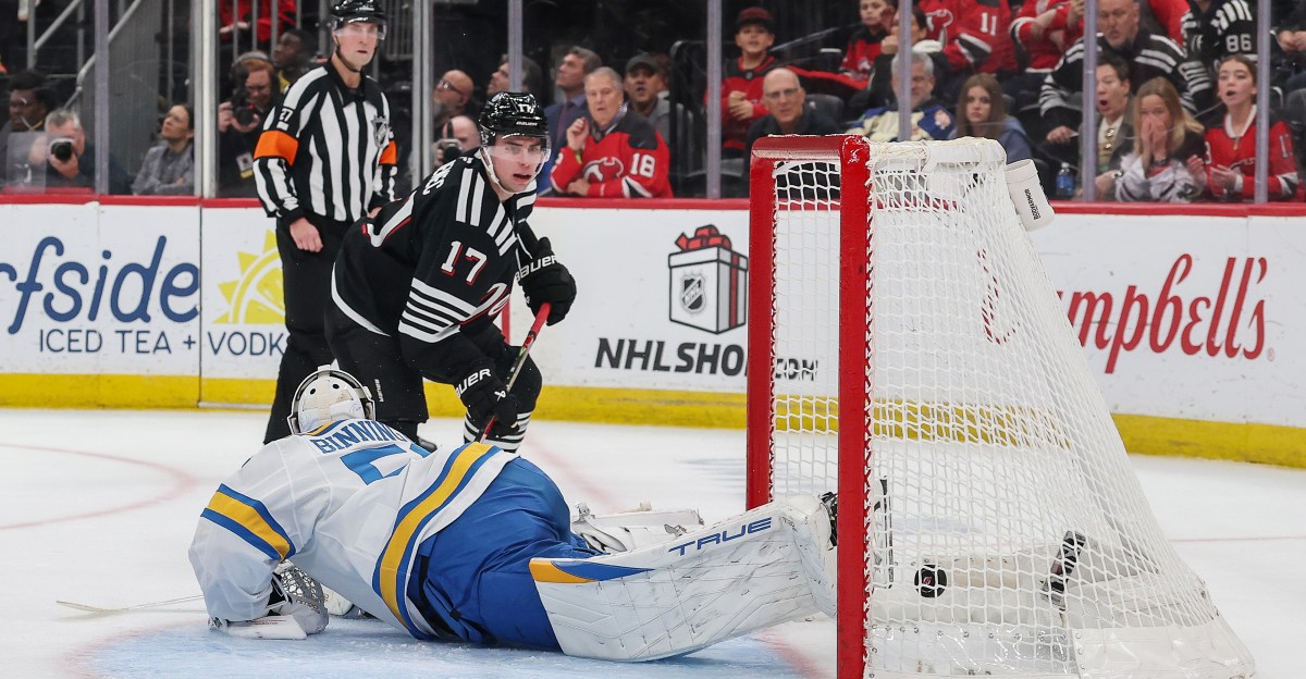 Finding Wins: Simon Nemec Scores Overtime Goal to Deliver 3-2 Devils Win Over Blues