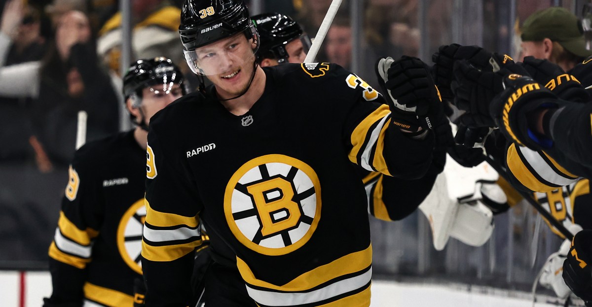 Recap: Morgan Geekie ties the Red Wings, B’s win in a shootout!