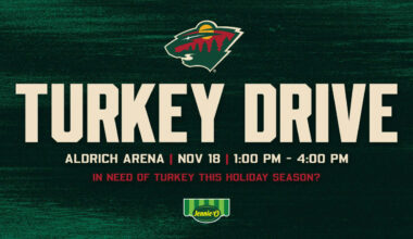 The Minnesota Wild, in Partnership With Jennie-O, to Host Third Annual Turkey Giveaway