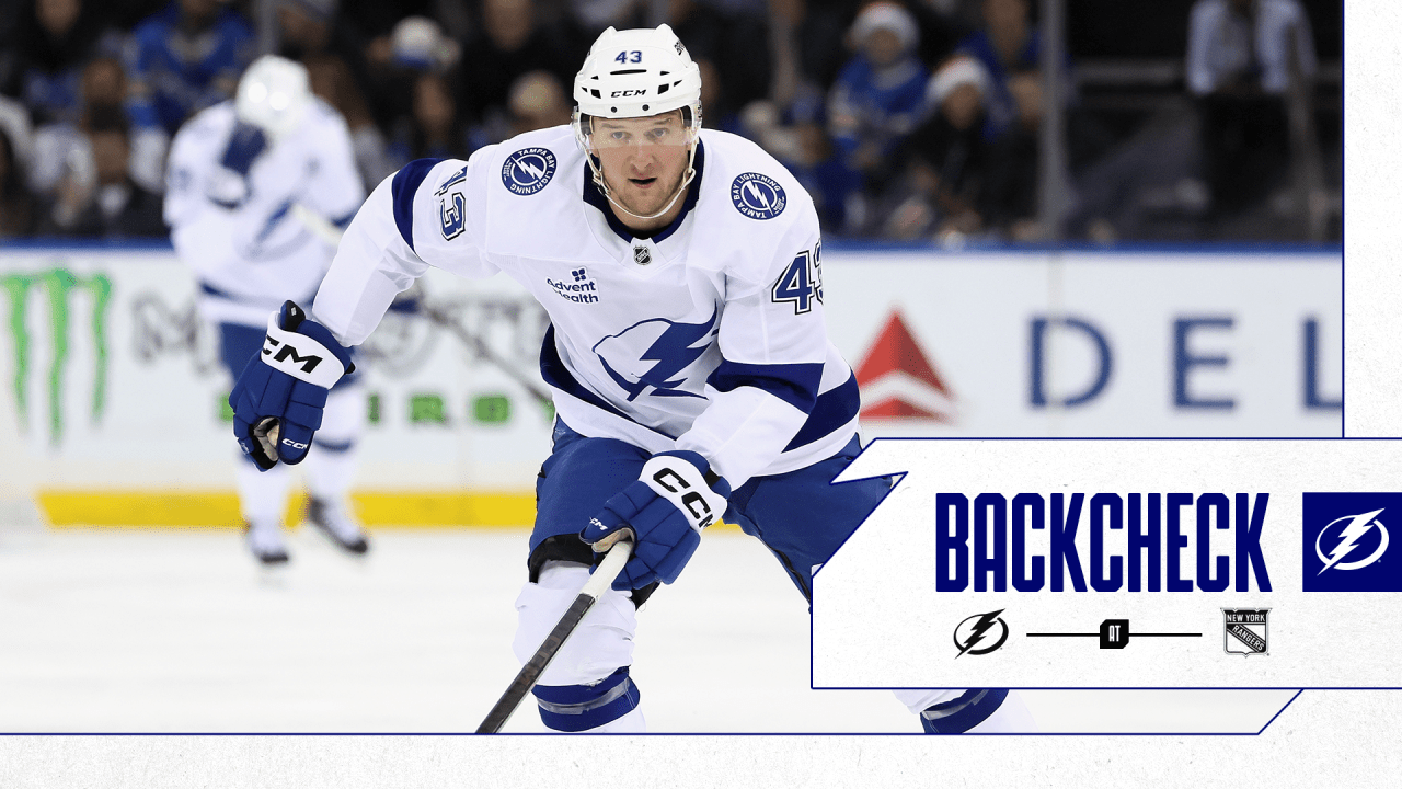 The Backcheck: Bolts sweep back-to-back games, win streak hits seven games