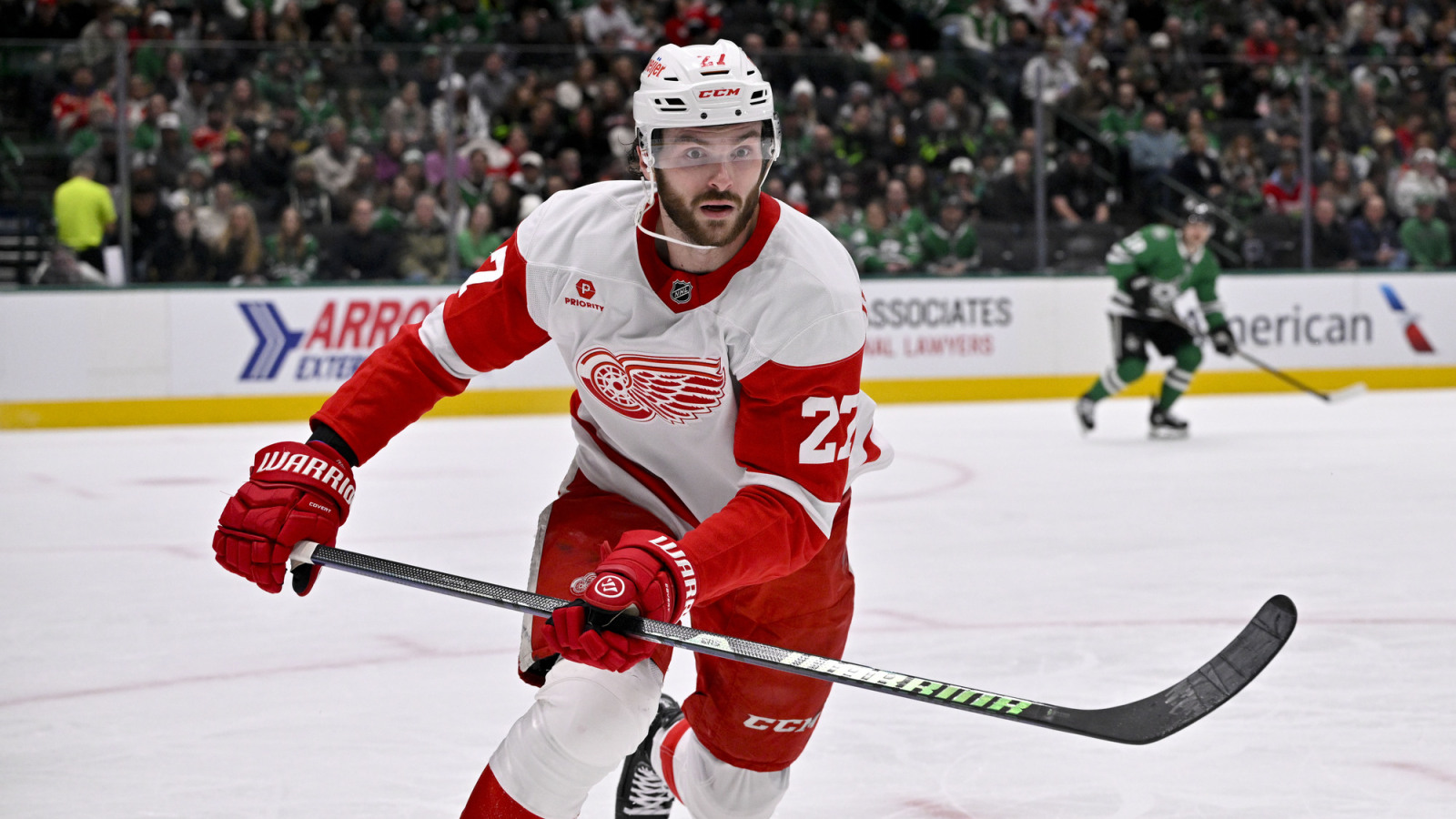 Red Wings' Michael Rasmussen scores in 6-3 loss in return from IL