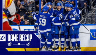 Recap: Lightning 5, Flames 1