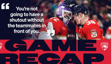 RECAP: Panthers 1, Devils 0