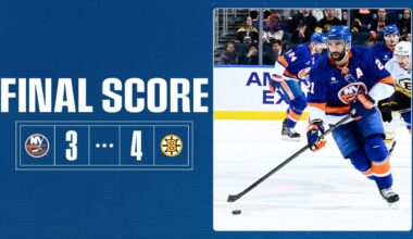 The Skinny: Bruins 4, Islanders 3 SO
