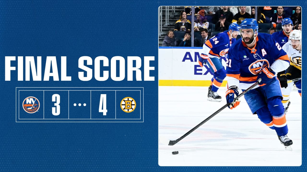 The Skinny: Bruins 4, Islanders 3 SO