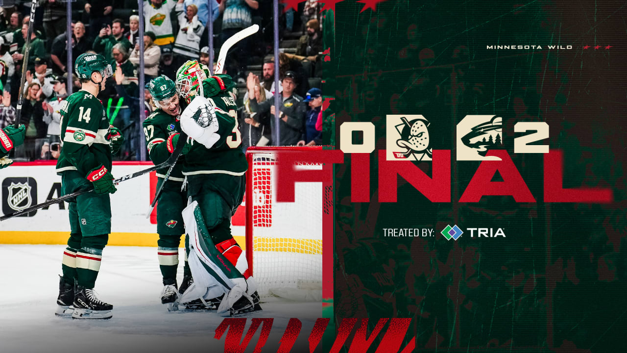 Game Recap: Wild 2, Ducks 0