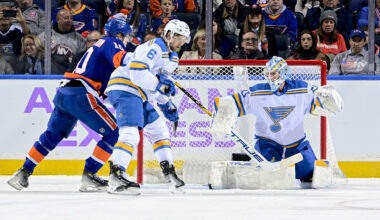 Blues hold off Islanders to end 4-game losing streak