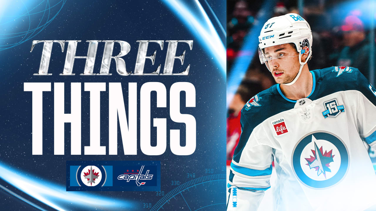 THREE THINGS: Vilardi scores twice, Jets lose to Caps